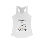 Downward Human Yoga Pose Racerback Tank