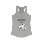 Downward Human Yoga Pose Racerback Tank