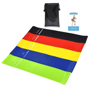 5PCS Resistance Exercise Bands Set