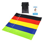 5PCS Resistance Exercise Bands Set