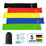 5PCS Resistance Exercise Bands Set