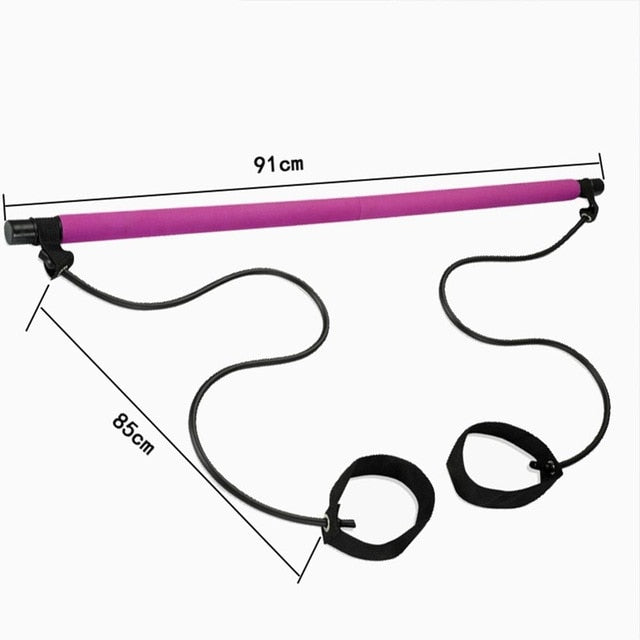 Lightweight Home Pilates/Fitness Trainer Bar