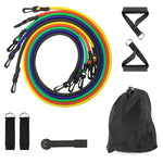 11 PCs Resistance Rubber Band Training Set